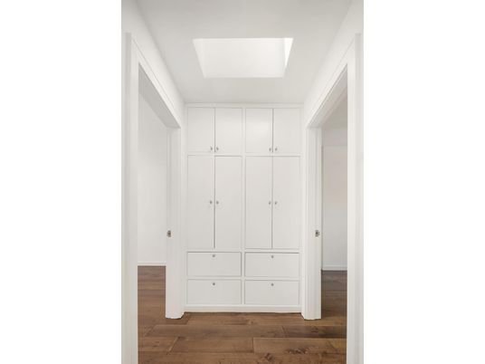 Interior, Walk-in Closets, Wood Texture Flooring
