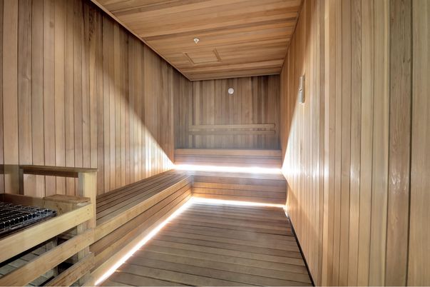 Interior, Sauna Room