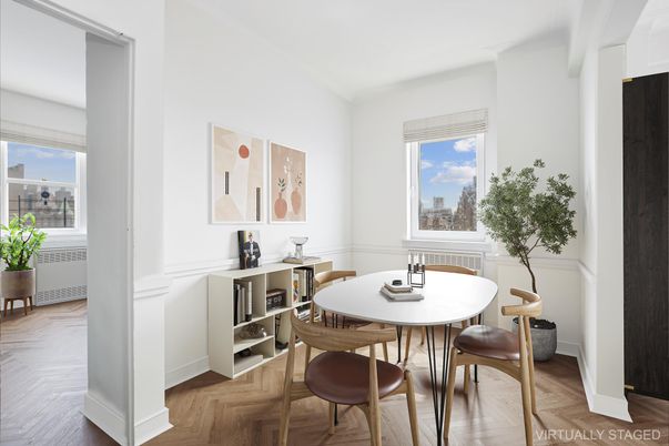 Dining room, Interior, Wood Texture Flooring