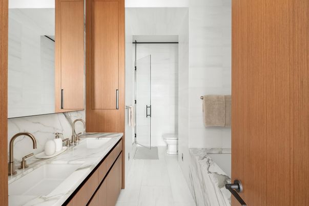 Bathroom, Interior, Marble, Marble Walls