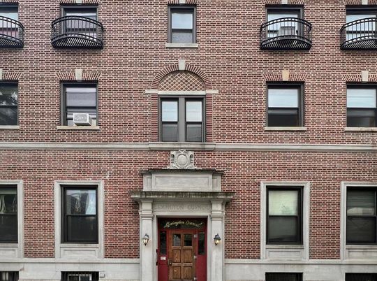 Exterior, Facade, Brick Facade, Rowhouse