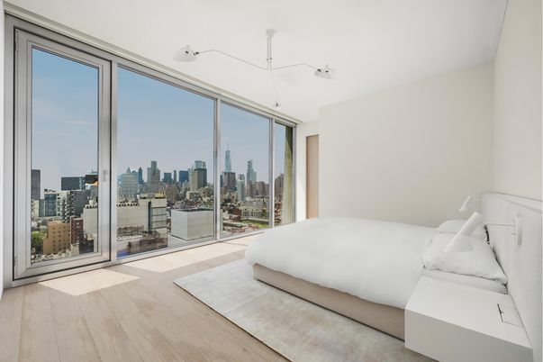 Bedroom, Interior, Water, Wood Texture Flooring