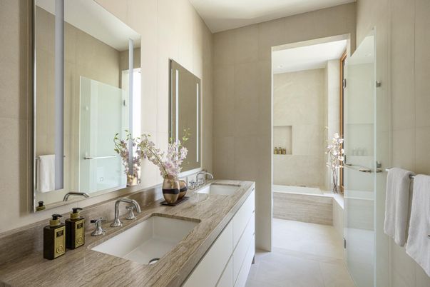 Bathroom, Dual Sink Vanities, Interior