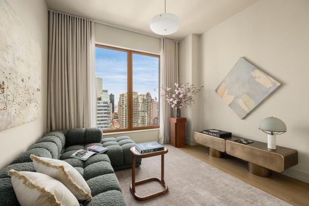 Interior, Living room, Pendant Lights, Wood Texture Flooring