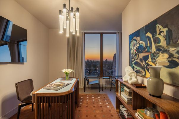 Dining room, Interior, Pendant Lights