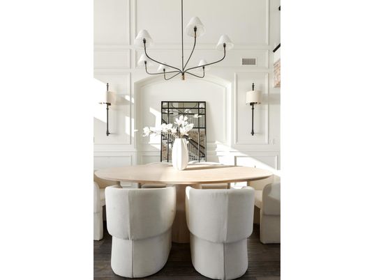 Chandelier, Dining room, Interior