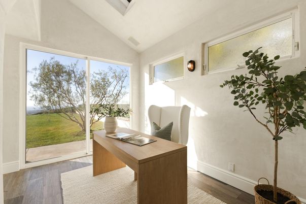 Home Office, Interior, Wood Texture Flooring
