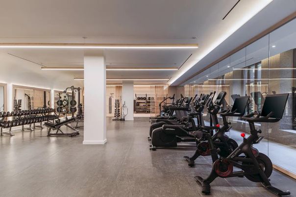 Fitness Equipment, Gym, Interior