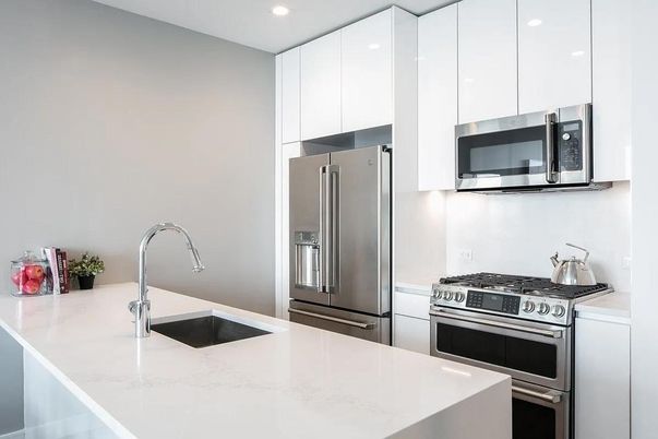 Interior, Kitchen, Recessed Lighting, Stainless Steel Appliances