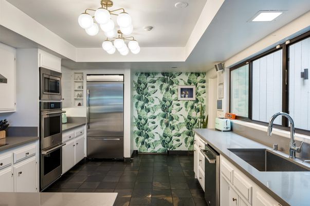 Interior, Kitchen, Recessed Lighting, Stainless Steel Appliances