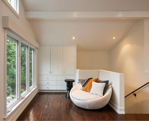 Interior, Recessed Lighting, Wood Texture Flooring