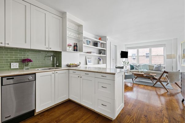 Interior, Kitchen, Living room, Wood Texture Flooring