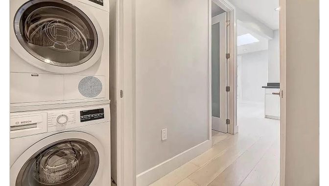 Interior, Utility Closets, Washer, Wood Texture Flooring