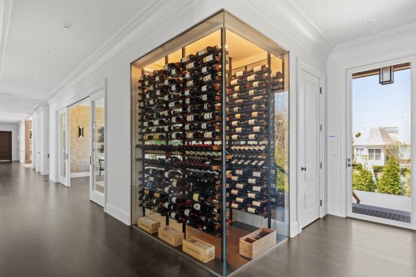 Interior, Recessed Lighting, Wine Storage, Wood Texture Flooring