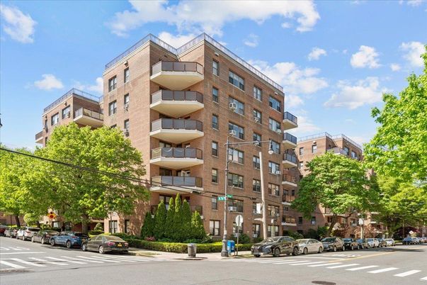 Exterior, Facade, Brick Facade, Condo Building