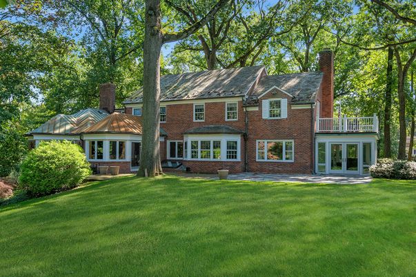Backyard, Exterior, Facade, Brick Facade, Tudor Revival