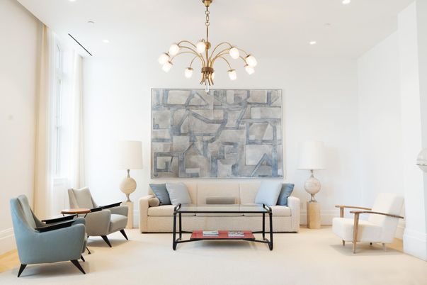 Chandelier, Interior, Living room, Recessed Lighting