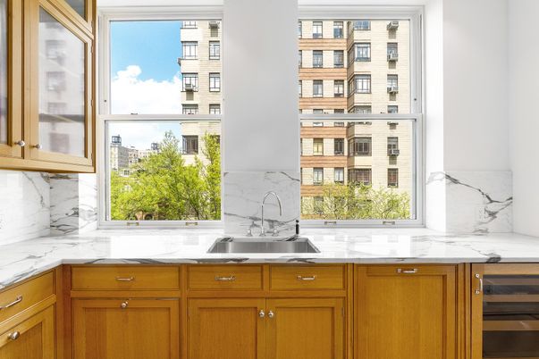 Interior, Kitchen, Marble Walls