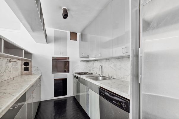 Interior, Kitchen, Marble Walls
