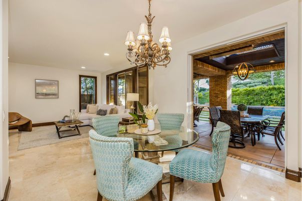 Chandelier, Dining room, Interior, Living room, Recessed Lighting