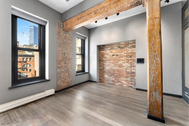 Empty room, Interior, Wood Texture Flooring