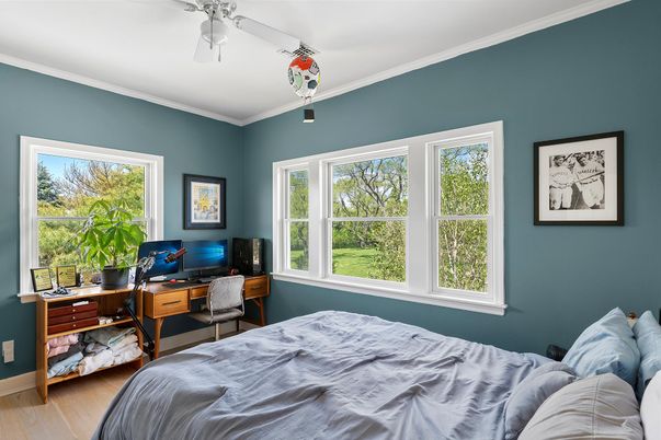 Bedroom, Home Office, Interior, Wood Texture Flooring