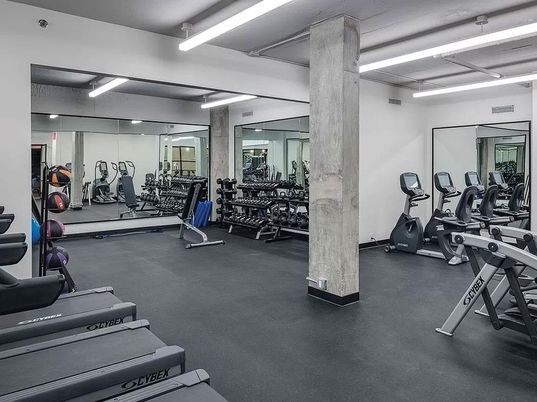Fitness Equipment, Gym, Interior