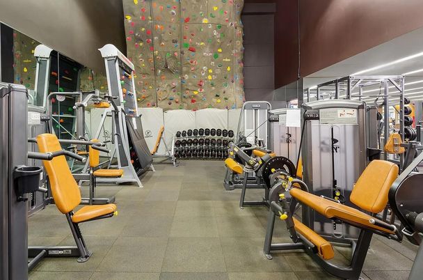 Fitness Equipment, Gym, Interior