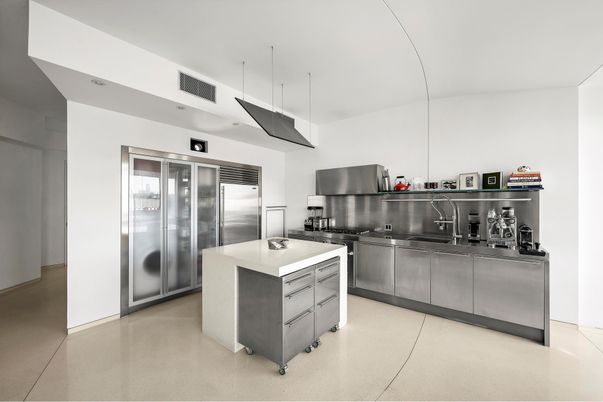 Interior, Kitchen, Pendant Lights, Stainless Steel Appliances
