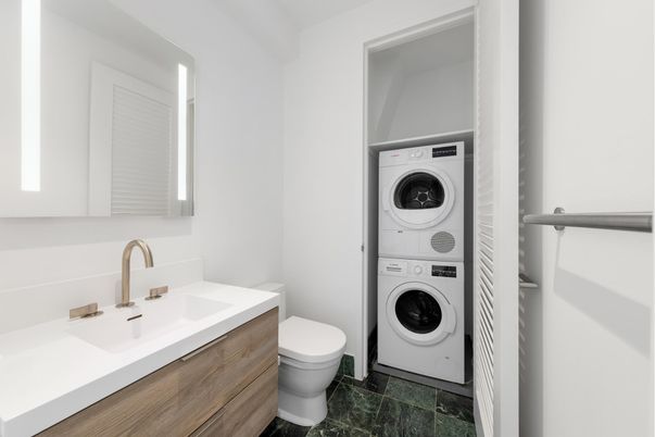 Bathroom, Interior, Utility Closets, Washer