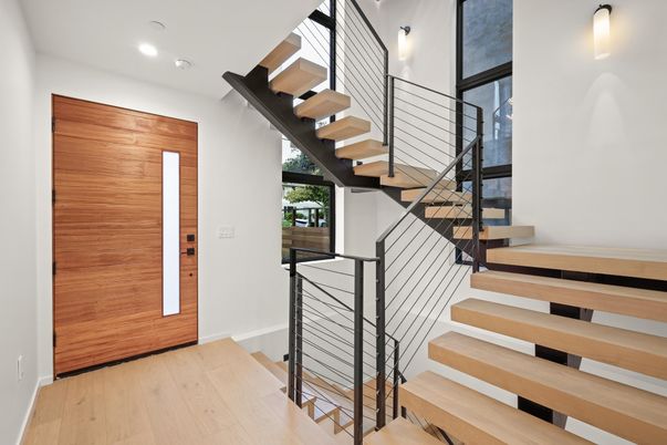 Interior, Recessed Lighting, Wood Texture Flooring