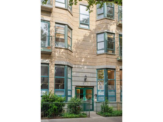 Exterior, Facade, Brick Facade, Rowhouse