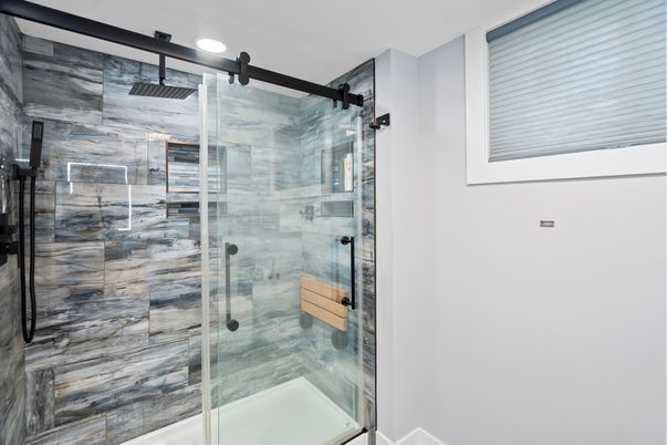 Bathroom, Glass Shower, Interior