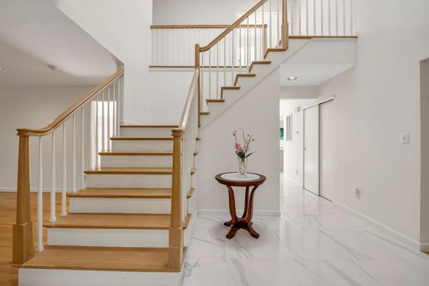 Interior, Marble, Recessed Lighting