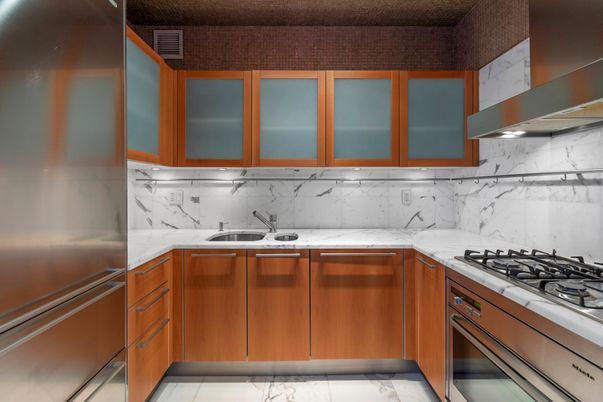 Interior, Kitchen, Marble Walls