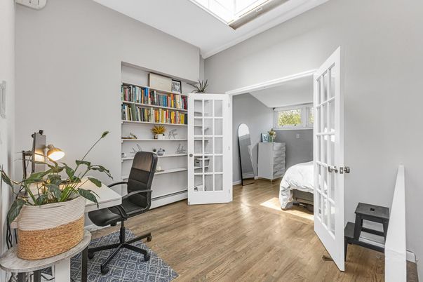 Bedroom, Home Office, Interior, Wood Texture Flooring