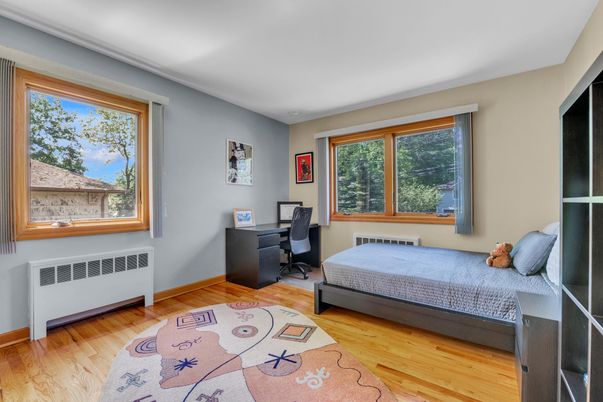 Bedroom, Home Office, Interior, Wood Texture Flooring