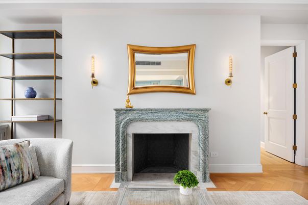 Fireplace, Interior, Wood Texture Flooring