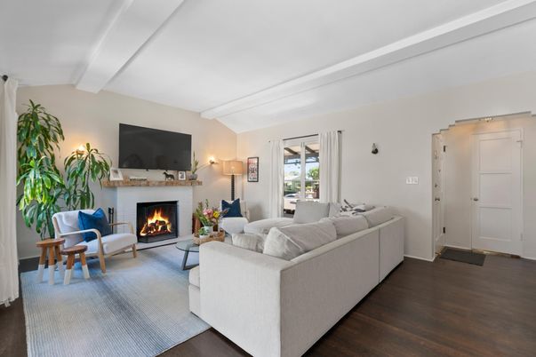Fireplace, Interior, Living room, Wood Texture Flooring
