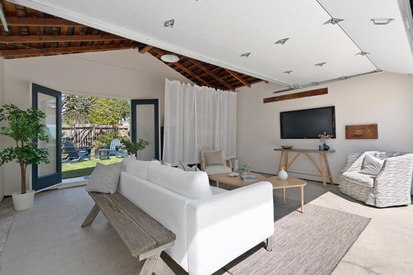 Interior, Living room, Wooden Beams