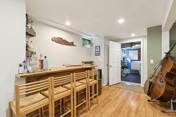 Interior, Recessed Lighting, Wood Texture Flooring