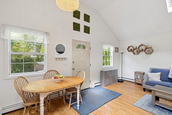 Dining room, Interior, Wood Texture Flooring