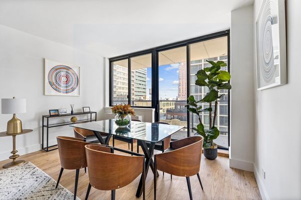 Dining room, Interior, Wood Texture Flooring