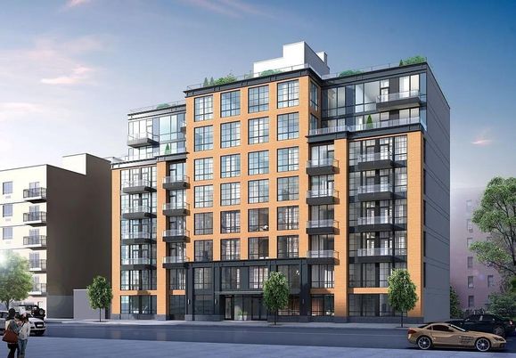 Exterior, Facade, Condo Building