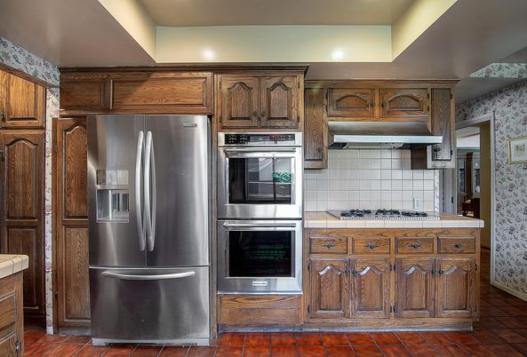 Interior, Kitchen, Recessed Lighting, Stainless Steel Appliances