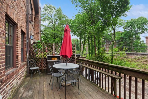 Exterior, Wood Texture Flooring