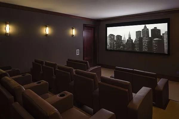 Home Theatre Room, Interior, Projection Screen, Theatre Room