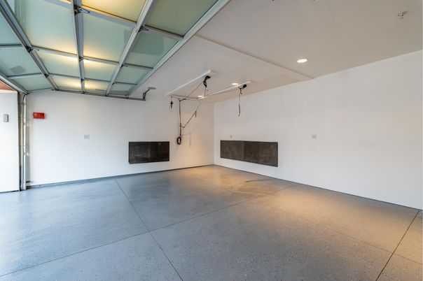 Garage, Interior, Recessed Lighting