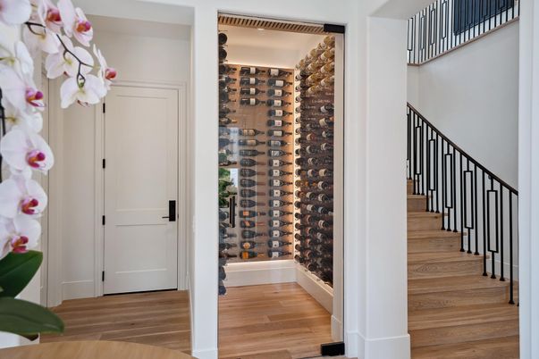 Interior, Wine Storage, Wood Texture Flooring