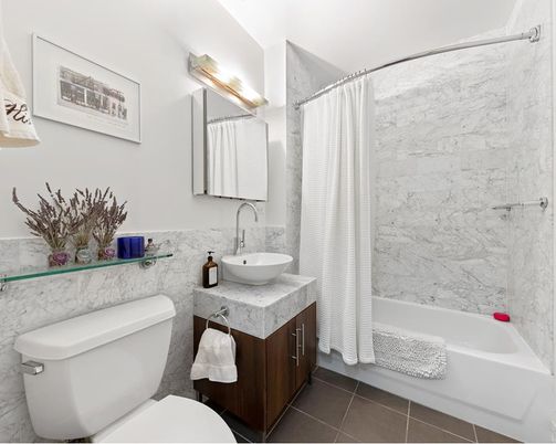 Bathroom, Interior, Marble Walls